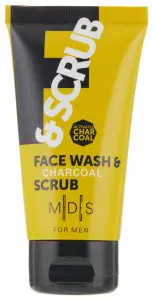 Скраб для лица Mades Cosmetics M|D|S For Men Face Wash&Charcoal