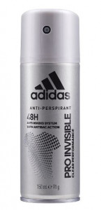 Антиперспирант для мужчин Adidas Pro Invisible Clear Performance