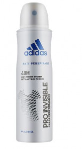 Антиперспирант Adidas Pro Invisible Clear Performance