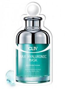 Увлажняющая тканевая маска с гиалуроновой кислотой CLIV Max Hyaluronic Mask
