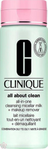 Молочко для снятия стойкого макияжа Clinique All About Cleansing Micellar Milk III, IV