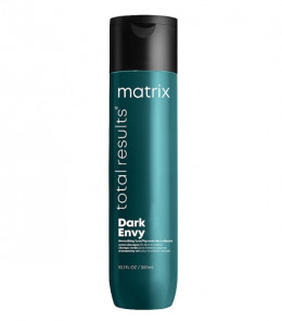 Шампунь для нейтрализации красных оттенков тёмных тонов волос Matrix Total Results Dark Envy Shampoo