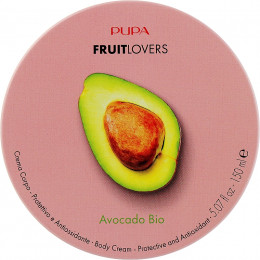 Крем для тела с экстрактом авокадо Pupa Fruit Lovers Body Cream