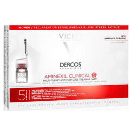 Средство против выпадения волос для женщин Vichy Dercos Aminexil Clinical 5