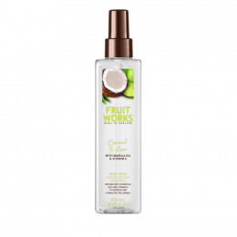 Спрей для тела Grace Cole Fruit Works Body Mist Coconut & Lime