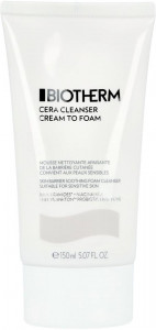 Крем-пенка для лица Biotherm Cera Repair Cream-To-Foam Cleanser