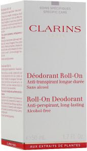 Шариковый дезодорант Clarins Gentle Care Roll-On Deodorant