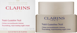 Крем для лица Clarins Nutri-Lumiere Nuit Nourishing Rejuvenating Night Cream