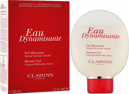 Мусс для душа Clarins Eau Dynamisante Shower Gel