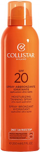 Спрей для тела Collistar Moisturizing Tanning Spray SPF20