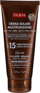 Крем для тела Pupa Multifunction Sunscreen Cream SPF 15