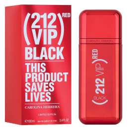 Carolina Herrera 212 VIP Black Red Limited Edition For Men