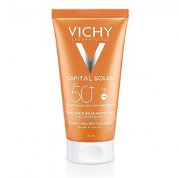 Солнцезащитный крем для лица Vichy Capital Soleil Velvety Cream SPF50