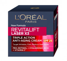 Крем-уход для кожи лица L'Oreal Paris Revitalift Laser X3 Anti-Age SPF 25