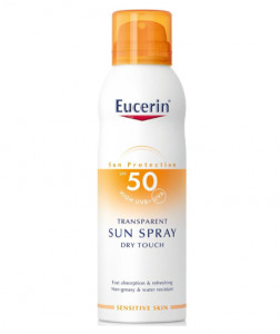 Спрей для тела Eucerin Sun Protection Transparent Sun Spray Dry Touch SPF 50