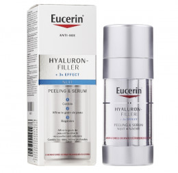 Сыворотка и пилинг для лица Eucerin Hyaluron Filler 3X Peeling & Serum Nuit