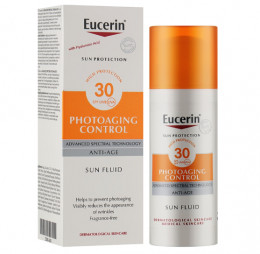 Флюид для лица Eucerin Sun Protection Photoaging Control Sun Fluid SPF30