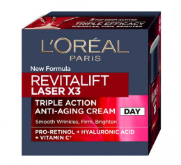 Крем-уход для лица L'Oreal Paris Revitalift Laser Х3 Day