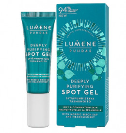 Гель для лица Lumene Puhdas Deeply Purifying Spot Gel