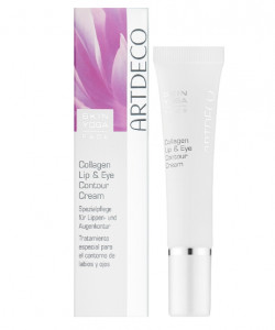 Крем для контура глаз и губ Artdeco Skin Yoga Face Collagen Lip & Eye Contour Cream