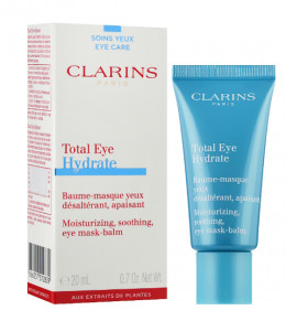 Маска-бальзам для кожи вокруг глаз Clarins Total Eye Hydrate Moisturizing Soothing Eye Mask-Balm