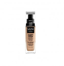 Тональная основа NYX Professional Makeup Can't Stop Won't Stop Full Coverage Foundation
