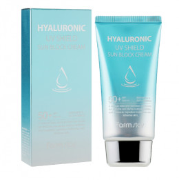 Крем для лица и тела Farmstay Hyaluronic UV Shield Sun Block Cream SPF50+