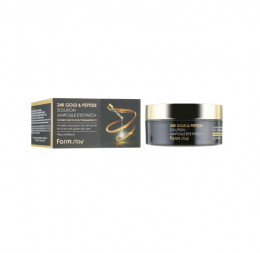 Патчи для глаз Farmstay 24K Gold & Peptide Solution Ampoule Eye Patch