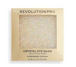 Палетка теней для макияжа Revolution Pro Crystal Eye Quad