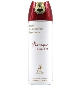 Дезодорант-спрей Alhambra Baroque Rouge 540