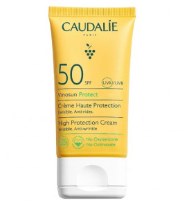 Солнцезащитный крем для лица Caudalie Vinosun High Protection Cream SPF50