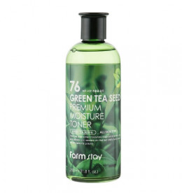 Тонер для лица Farmstay 76 Green Tea Seed Premium Moisture Toner