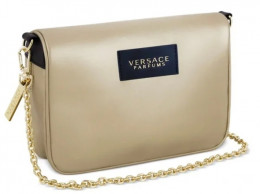 Клатч Versace Black & Gold Clutch Shoulder Bag