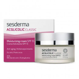 Крем для лица SesDerma Acglicolic Classic Moisturizing Cream SPF 15