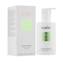Масло для массажа и ванн Babor Energizing Massage & Bath Oil