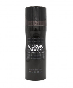 Дезодорант-спрей для тела Fragrance World Giorgio Black Special Edition