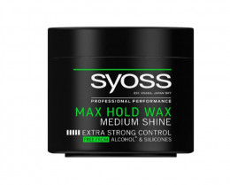 Воск для волос Syoss Max Hold Wax