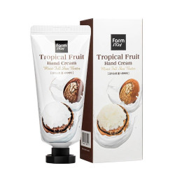 Крем для рук Farmstay Tropical Fruit Hand Cream Coconut & Shea Butter