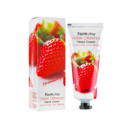 Крем для рук Farmstay Visible Difference Hand Cream Strawberry
