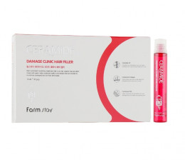 Филлер для волос FarmStay Ceramide Damage Clinic Hair Filler