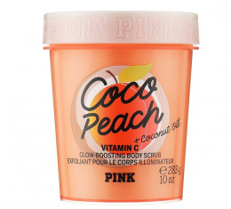 Скраб для тела Victoria's Secret Coco Peach Glow Boosting Body Scrub