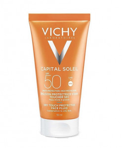 Солнцезащитная эмульсия для лица Vichy Capital Soleil Dry Touch Face Fluid SPF50