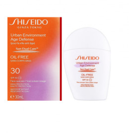 Солнцезащитный крем для лица Shiseido Urban Environment Age Defense Sun Dual Care SPF30