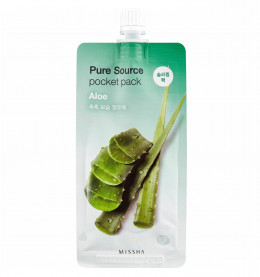 Маска для лица Missha Pure Source Pocket Pack Aloe