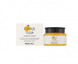 Крем для лица, шеи и зоны декольте FarmStay Citrus Yuja Vitalizing Cream