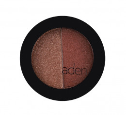 Тени для век Aden Cosmetics Shine Eyeshadow Powder Duo