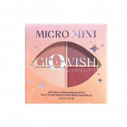 Палетка теней для век Huda Beauty GloWish Micro Mini Natural Eyeshadow