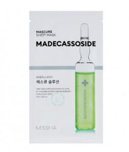Маска с для лица Missha Mascure Rescue Solution Sheet Mask Madecassoside