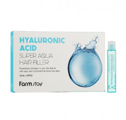 Филлер для волос Farmstay Hyaluronic Acid Super Aqua Hair Filler