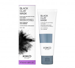 Маска для лица Kiko Milano Black Clay Mask